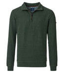 Troyer Zip Sweatshirt - Green