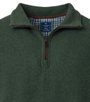 Troyer Zip Sweatshirt - Green