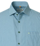 Print Short Sleeve Shirt - Green