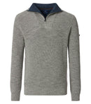 Troyer Zip Jumper - Grey