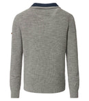 Troyer Zip Jumper - Grey