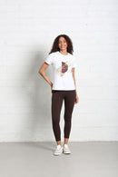 Nessa Legging - Chocolate Brown