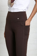 Nessa Legging - Chocolate Brown