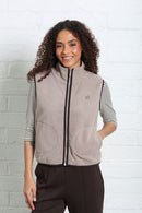 Tilly Borg Gilet - Taupe