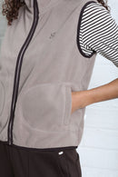 Tilly Borg Gilet - Taupe