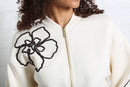 Ruby Bomber Jacket - Cream