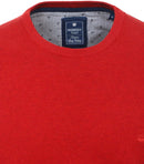 Round Neck Jumper - Red
