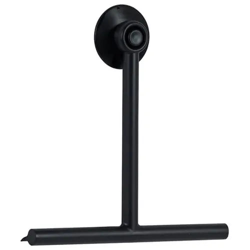 Rocco Bathroom Squeegee and Holder - Black