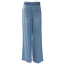 Romelle Wide Leg Reg Jeans - Ice Blue