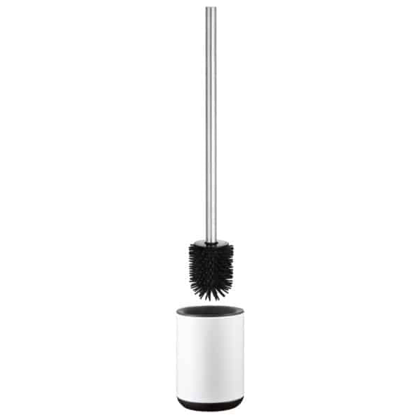 Rondo Toilet Brush & Holder - White