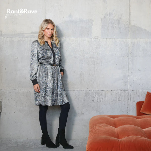 Rosalynn Dress - Blue