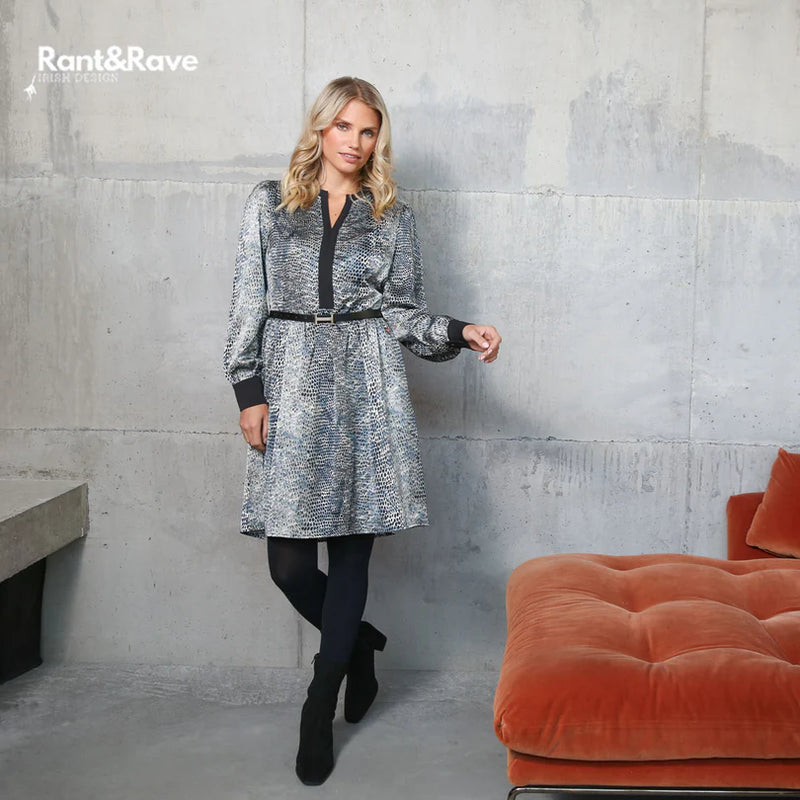 Rosalynn Dress - Blue