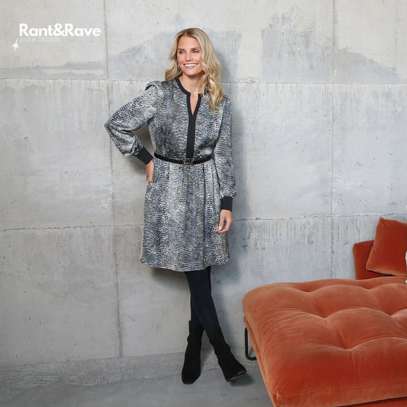 Rosalynn Dress - Blue