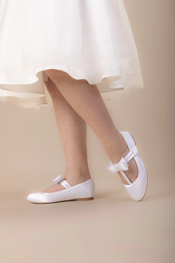 Rosie Communion Shoe - White