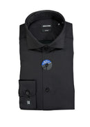 Tapered Fit Frank Shirt - Black