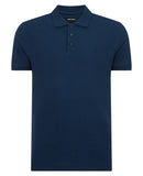 Short Sleeve Polo Shirt - Slate Blue