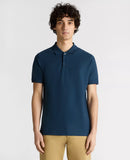 Short Sleeve Polo Shirt - Slate Blue
