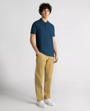Short Sleeve Polo Shirt - Slate Blue
