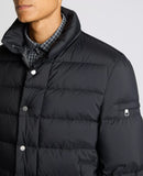 Kane Quilted Jacket - Navy