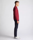 Long Sleeve Polo - Maroon