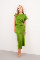 Ruth Dress - Forest