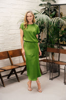Ruth Dress - Forest
