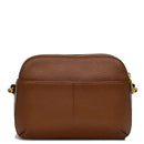 Dukes Place Med Ziptop Crossbody - Saddle