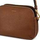 Dukes Place Med Ziptop Crossbody - Saddle