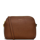 Dukes Place Med Ziptop Crossbody - Saddle