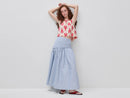 Be Spicy Print Blouse - Cream/red