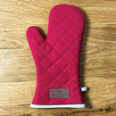 Canvas Oven Glove - Red