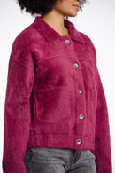 Boxy Jacket - Sugar Plum