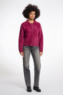Boxy Jacket - Sugar Plum