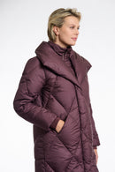 Heavy Padded Coat - Chocolate Bean Logo