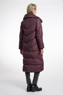 Heavy Padded Coat - Chocolate Bean Logo