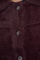 Bubbly Boxy Jacket - Fudge Cloak