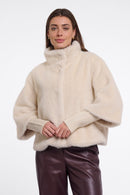 Nesrin Fur Coat - Birch