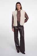 Vita Fringe Detail Waistcoat - Birch