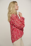 Balloon Sleeve Blouse - Salsa Glam