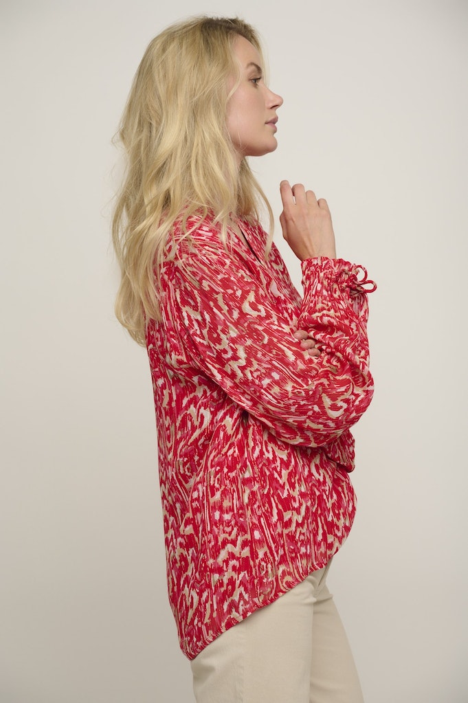 Balloon Sleeve Blouse - Salsa Glam