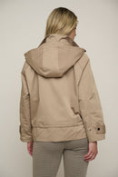 Do Detachable Hood Parka - Sand