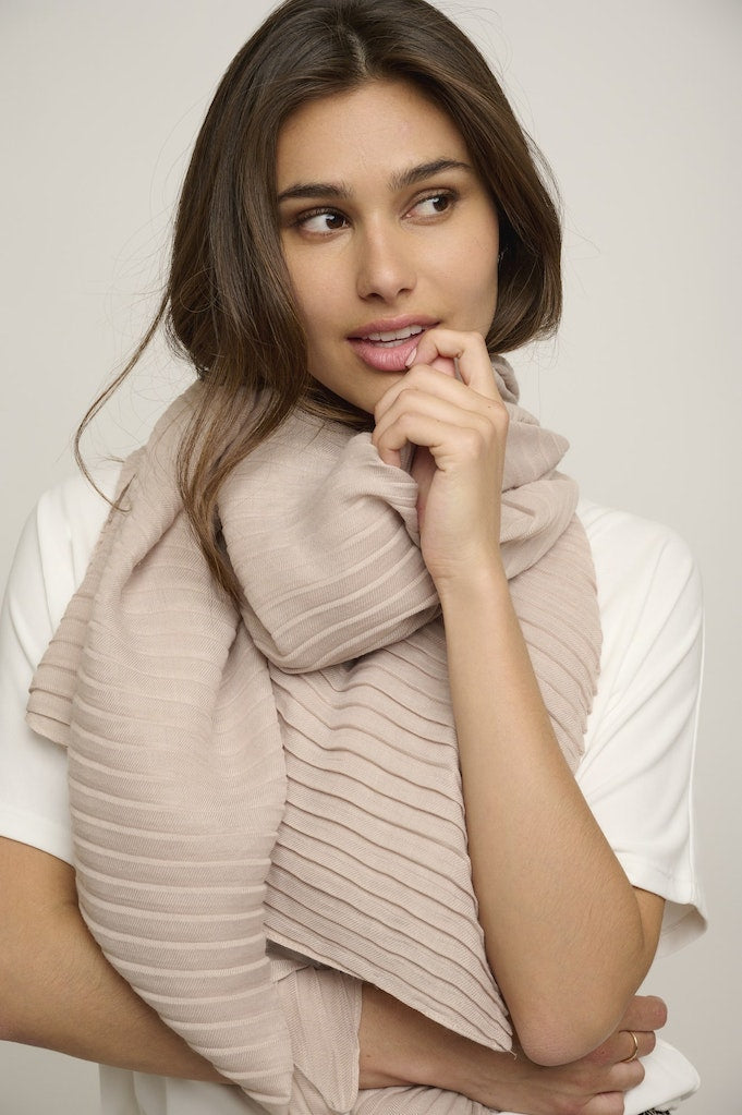 Plisse Scarf - Beach