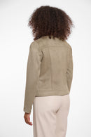 Zipped Jacket - Dusty Khaki