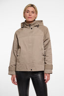 Detachable Hood Parka - Dusty Khaki
