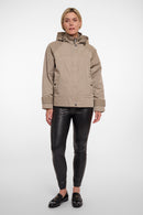 Detachable Hood Parka - Dusty Khaki