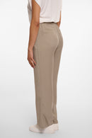 Drawstring Trousers - Dusty Khaki