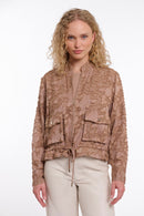 Priori Zip Jacket - Rosy Brown