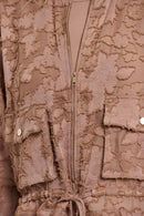 Priori Zip Jacket - Rosy Brown