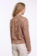 Priori Zip Jacket - Rosy Brown