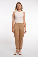 Rowy Tapered Leg Trouser - Burlywood